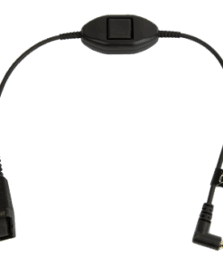 Jabra QD to 2.5mm Jack Cord with Push to Talk
