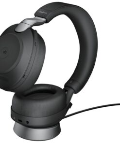 Jabra Evolve2 85 MS Link380A Charging Stand Black