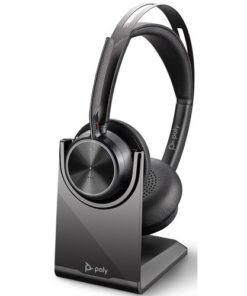 Poly Voyager Focus 2 MS USB-A Headset with Charge Stand